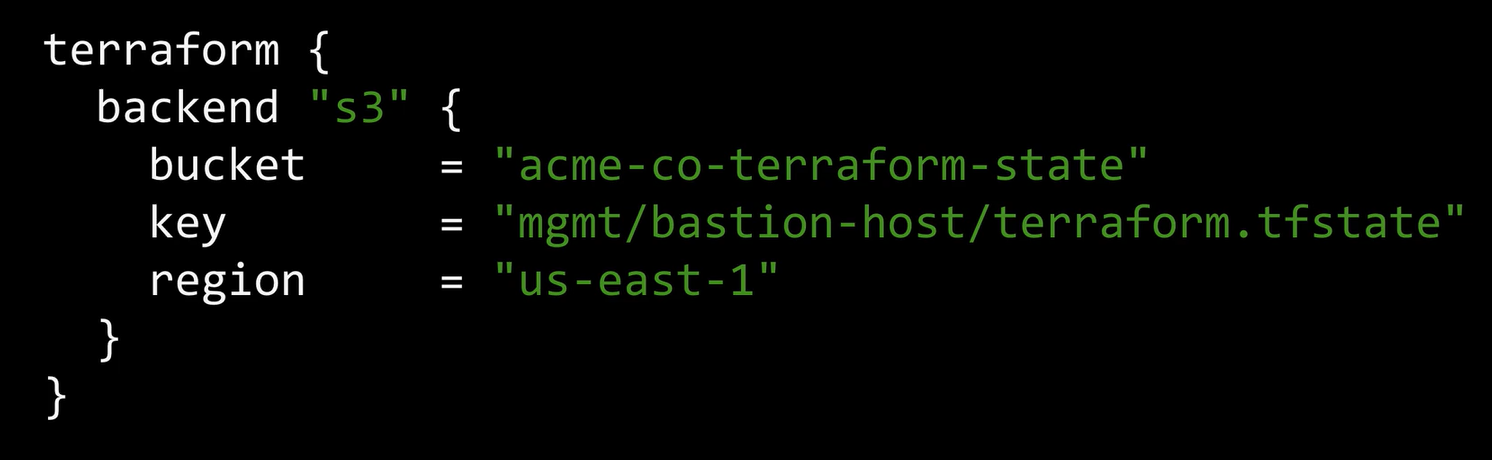 Terraform Backend